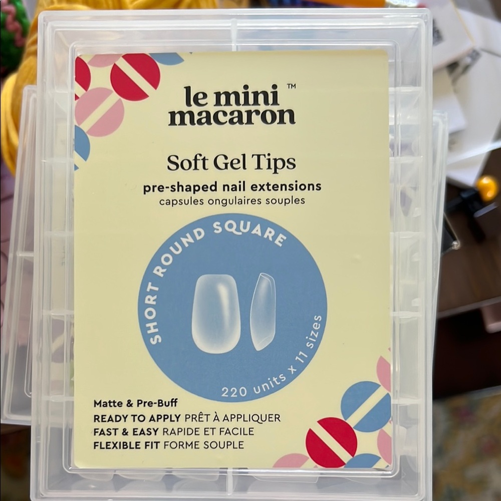 Soft Gel Tips - Clear